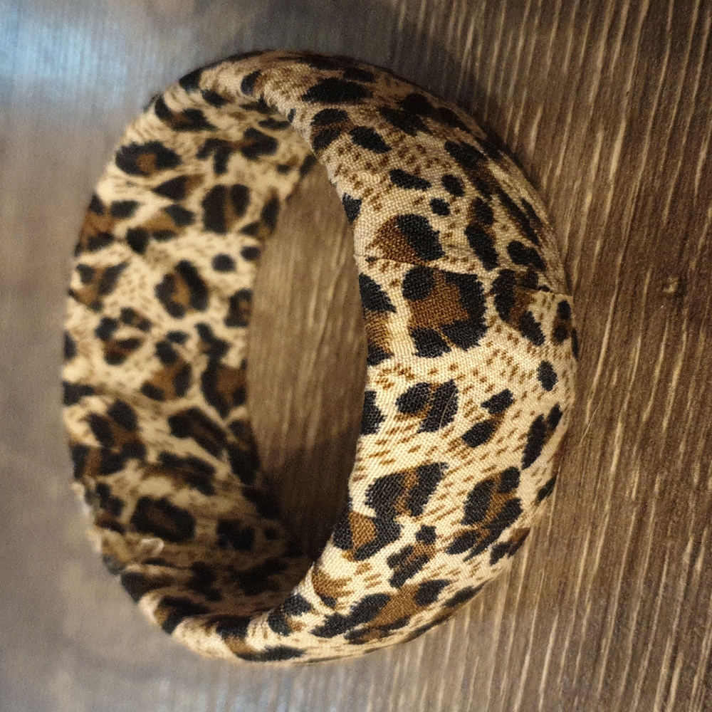 Bangle animal print leopard print
